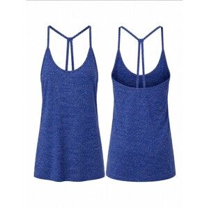 Dri-Fit Athletic Tank Top Grey Purple Size Small